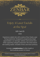 Clarity Laser Facial Series (4 Sessions) - Gift Card