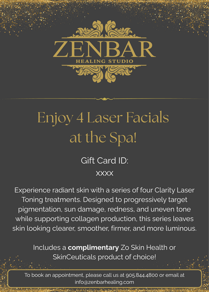 Clarity Laser Facial Series (4 Sessions) - Gift Card
