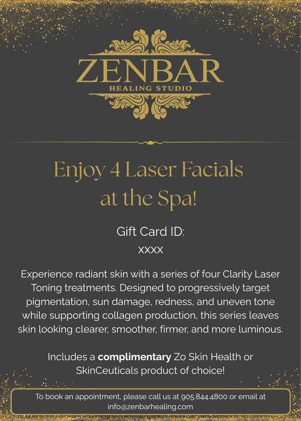 Clarity Laser Facial Series (4 Sessions) - Gift Card