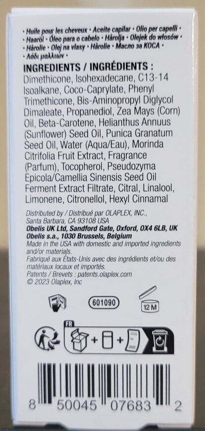 Bonding Oil