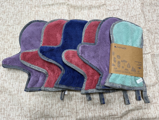 Dusting Mitt-Dual Sided