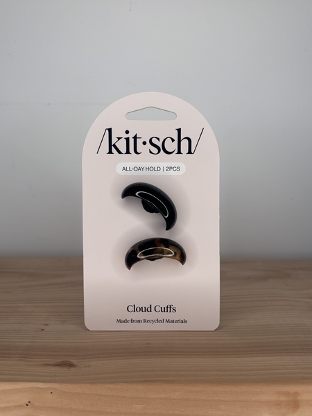 Black & Tort Cloud Cuffs- Small