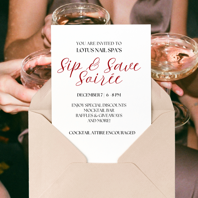 * Sip & Save Soirée Individual Ticket