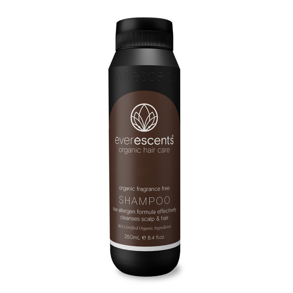 Everescents Fragrance free Shampoo 250 mL