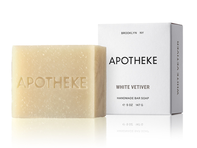 White Vetiver Bar Soap