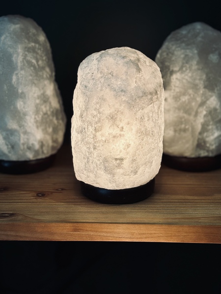 Natural White Salt Lamp