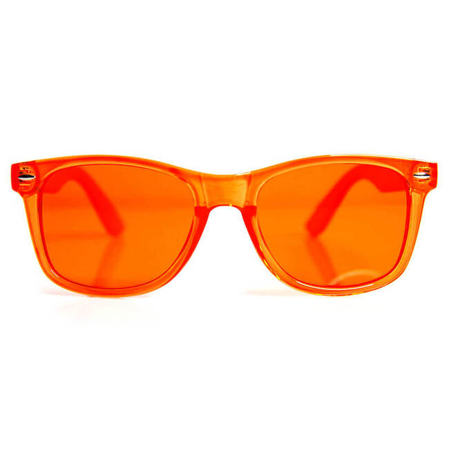 Orange Color Therapy Glasses