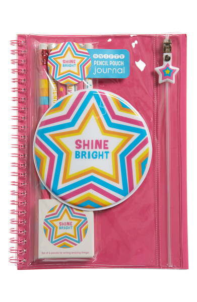 Snifty Pencil Pouch Journal- Pink