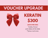 KERATIN VOUCHER $300