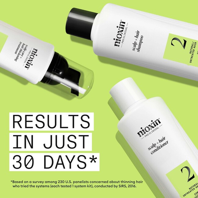 Nioxin Progressed Natrual Untreated