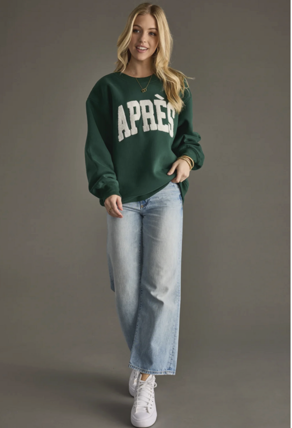 APRES Sweater - Green - Medium