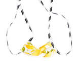 Flannel Face Mask - Vintage Lemons/B&W