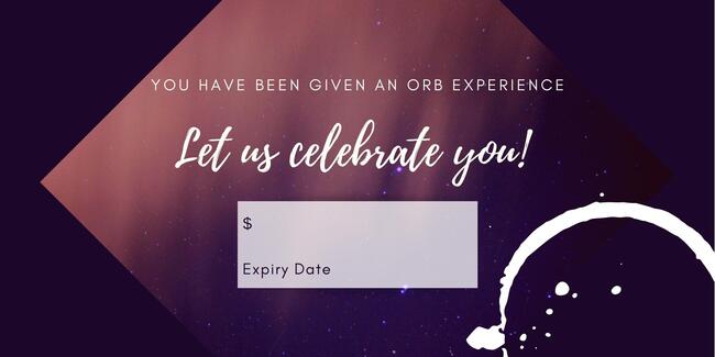                                                                                                                                    $499 Orb Experience Gift Voucher 
