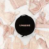 bag-all round lingerie case | black
