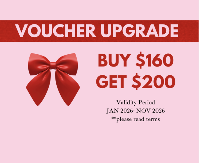 VOUCHER UPGRADE BUY $160 GET $200