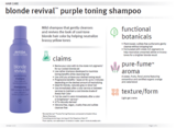 Blonde Revival Purple Toning Shampoo 200ml